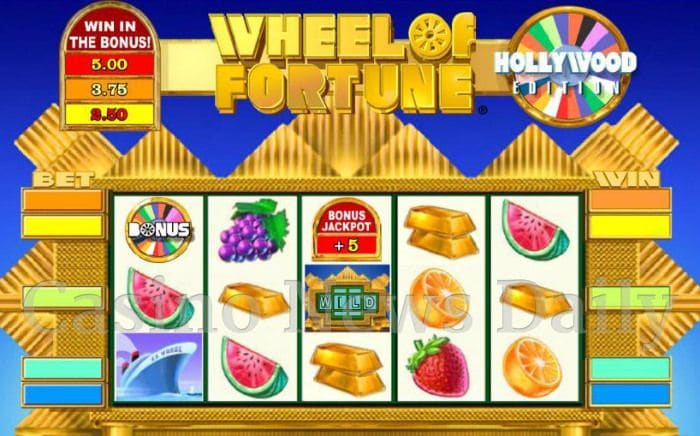 Wheel of Fortune Hollywood Edition Online Slot
