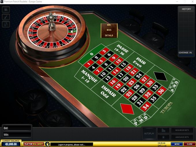 Europa Casino new Game 3 