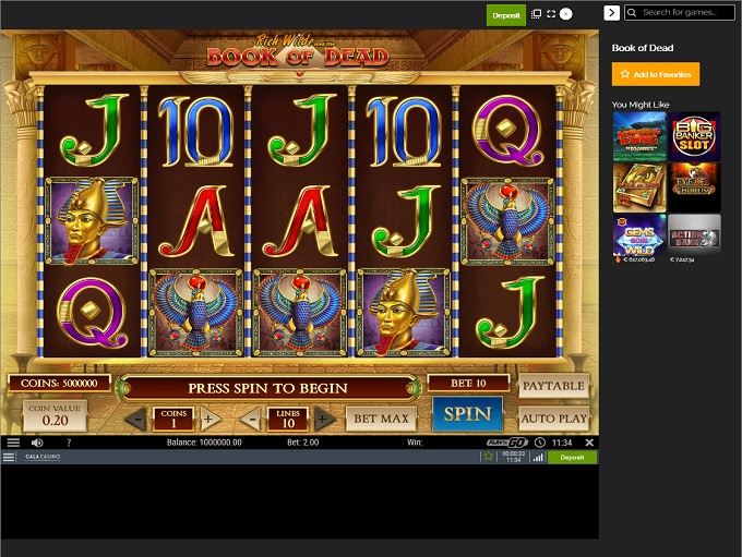 Gala Casino New Game1 