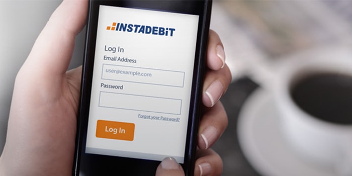 Screenshot of Instadebit Mobile